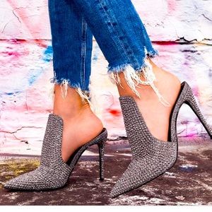 Steve Madden Sky Rhinestones Heels